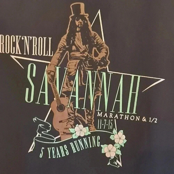 Rock'N'Roll Savanah Brooks T-Shirt EUC Size Medium 100%Polyester - Picture 3 of 8